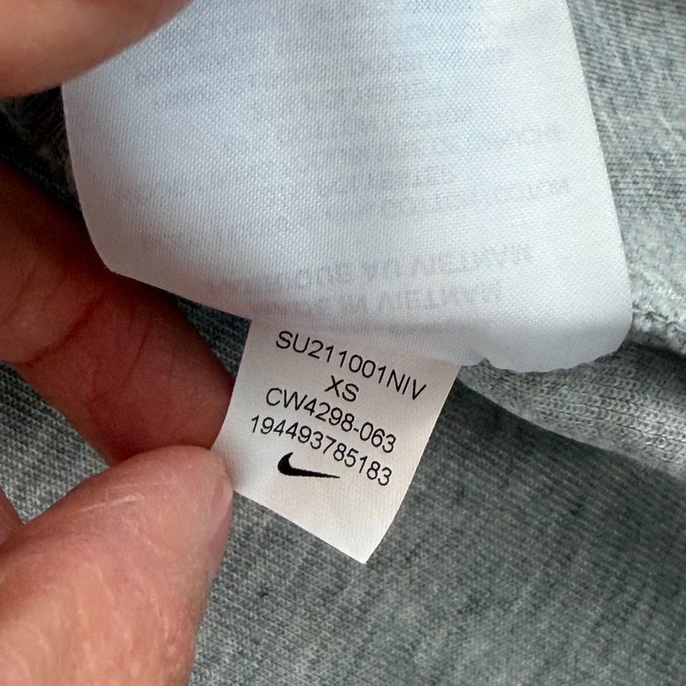 Nike Sportswear Tech Fleece Windrunner Full-Zip Hoodie Women‎ XS Grey CW4298-63